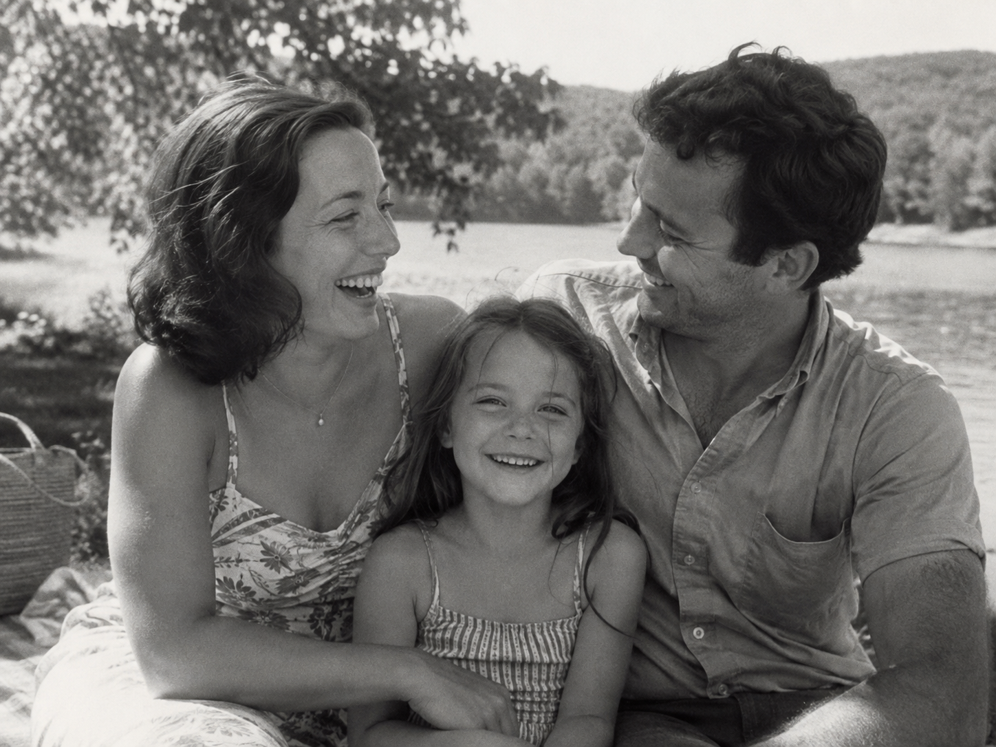The fictional Miller family before the accident
